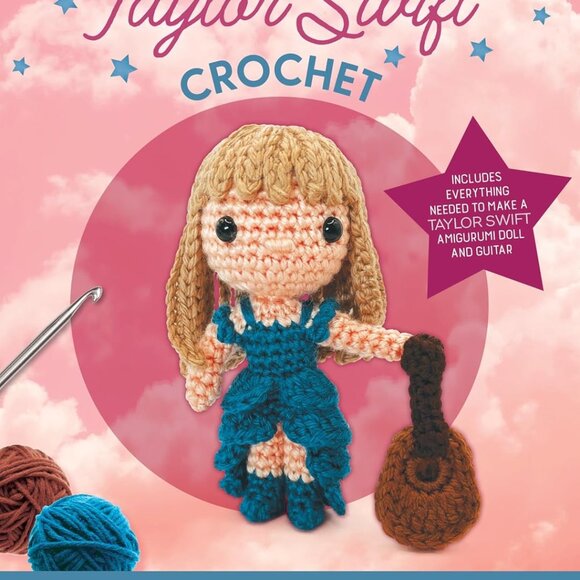 Unofficial Taylor Swift Book and Crochet Kit: - NIB - Picture 1 of 3